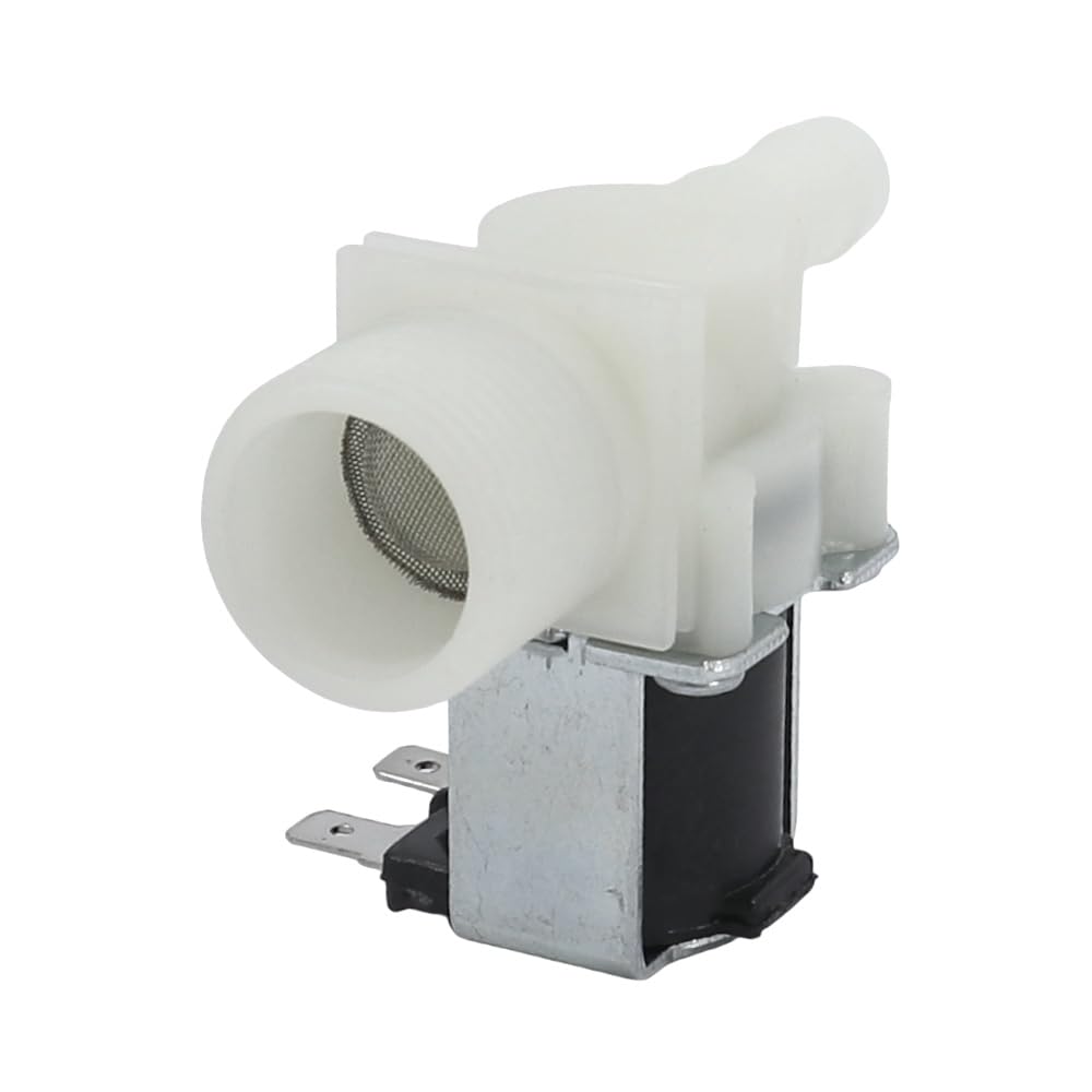 WITTKOWARE Magnetventil mit ¾ Zoll Außengewinde, Sieb und 10-11mm Schlauchanschluss, 1-fach, Steuerspannung 12V/DC, max. 0,5A