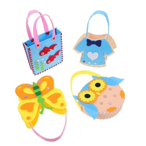 Proyectos de infantil para tejer recuerdos: bolsas DIY hechas con el corazón 3
