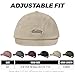 Croogo Short Brim Baseball Cap for Women Men Fashion Soft Flat Bill Dad Hat Causal Trucker Hats,Beige-BSSD2565