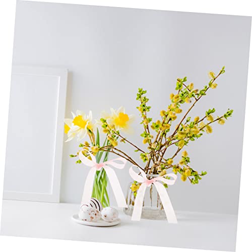 EXCEART 12 Rolos fita pura fita de tule decoração de presépio fita para laços guarnição do laço fita