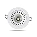 Produktbild OUUED 9W LED-Einbaudownlight COB-Strahler White Cut Out 100mm mit Treiber inklusive Aluminiumgehäuse für Brandschutz in Flurvitrinen (Color : Warm white (3000K))