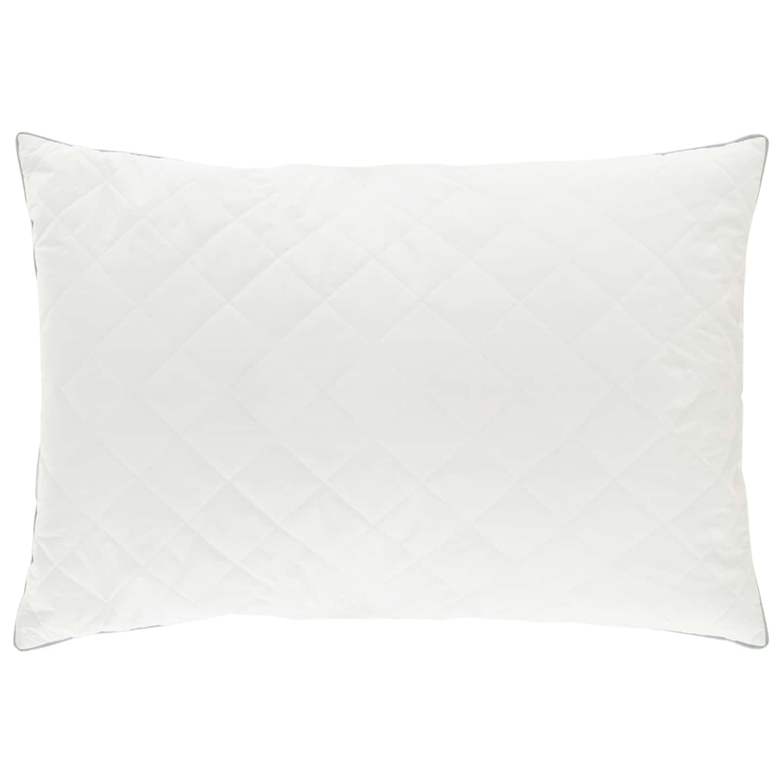Fengshui Almohada de 60 x 70 cm, 100% plumón de ganso y plumas, color blanco