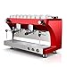 Industrial Espresso Machine - High Capacity Semi-Automatic with Volumetric Controls and Dual Boilers for Large Cafes, Commercial Espresso Maker with Pre-Infusion