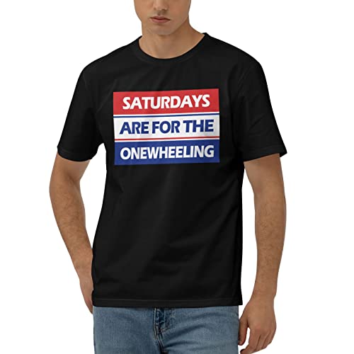T-shirt de Onewheeling pour homme en coton respirant de taille L