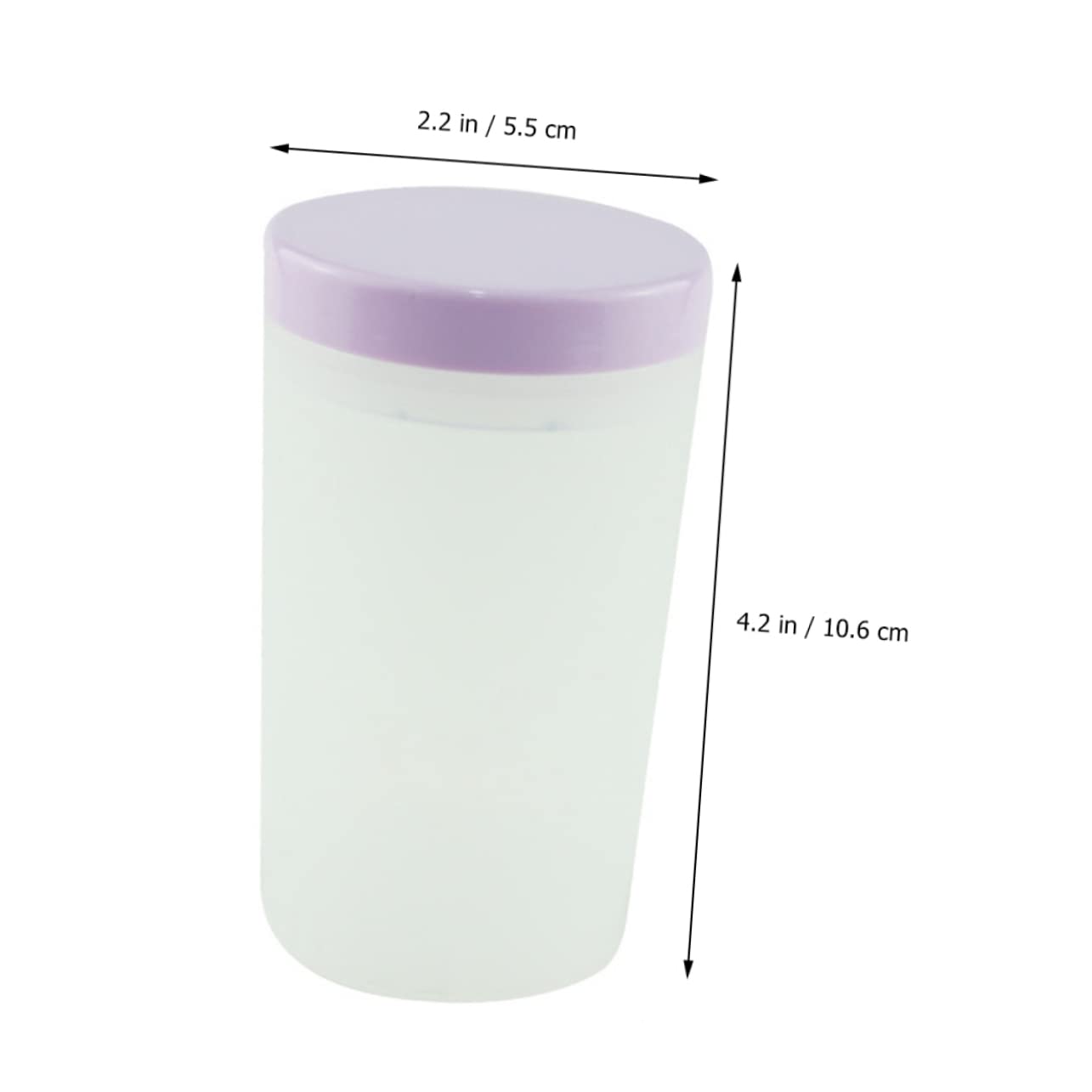 Vaguelly 3pcs Nail Brush Washing Cup Set Thickened Nail Gel Cleaner Holder Beauty Tools for Professional and Manicure