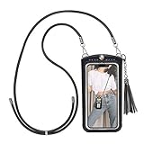 display für iphone 7 kaufen 【Handy perfekt zu bedienen】Das empfindliche und transparente Fenster ermöglicht Handy direkt zu bedienen, ohne es aus der Tasche zu nehmen. Bequem und schnell!