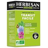 HERBESAN®  INFUSION TRANSIT FACILE BIO  Saveur Menthe   Sans plastique  100% plantes bio   20 sachets en papier