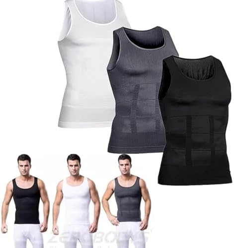 Gilet amincissant homme gainant le ventre instantanément pour sculpter le corps