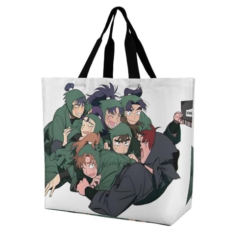 忍たま乱太郎 (90) ショッピングバッグ ハンドバッグ 通勤バッグ エコ
