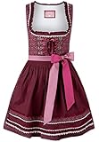Stockerpoint Damen Dirndl Kim Kleid für besondere Anlässe, Bordeaux, 40