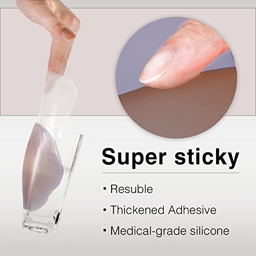 Dealswin Nippleless Covers 5.1inch Silicone Reusable Breast Lift Pasties for A-D Cup2