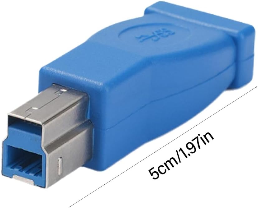 USB B Male Printer Adapter USB C Female to Printer Male Adapter USB B Connectors