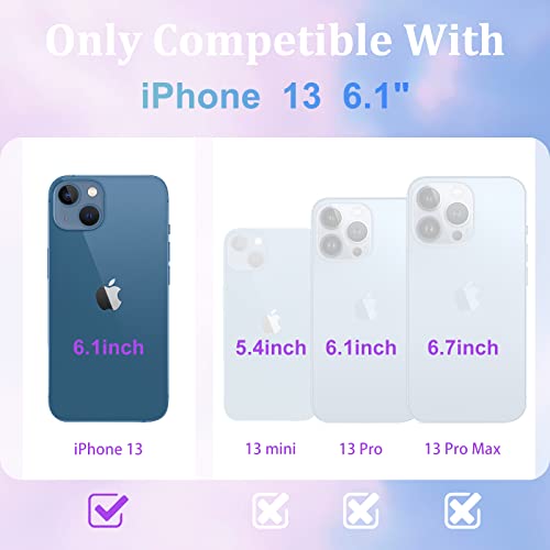 Jowhep Pink Kirb For Iphone 13 6.1”Case Cute Cartoon Character Girly For Girls Kids Women Phone Cases Anime Fun Design Kawaii Shockproof Soft Tpu Bumper Protective Case For Iphone 13 6.1 Inches #TOP1