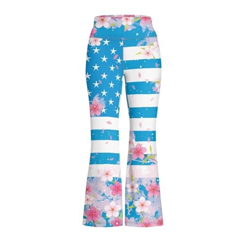 YEXIATODO Kids Bell Bottoms Girls Flare Leggings Flare Yoga