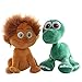 cgzlnl Les Bons Jouets en Peluche De Dinosaure, Spot Boy Et Dinosaure Arlo Peluche Douce Poupée, pour Enfants Cadeau d'anniversaire 2 Pièces / Ensemble 22 Cm
