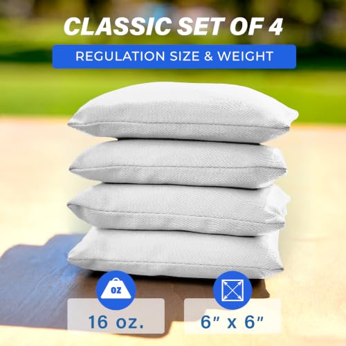 Image of GoSports Classic Cornhole Bean Bags Set of 4-16 Colors Available - Regulation All Weather, Mix and Match