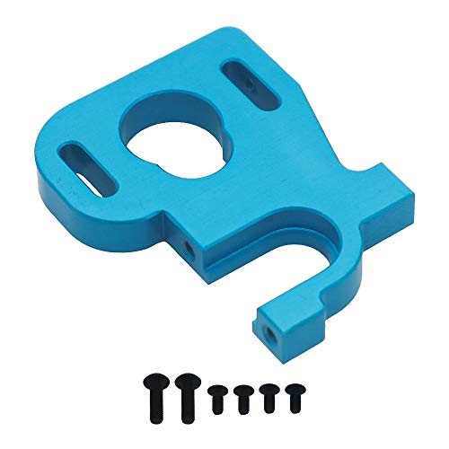 Alloy Adjustable Motor Mount 1303 for RC Hobby 1-14 Wltoys 144001 Buggy Hop-ups(Blue)