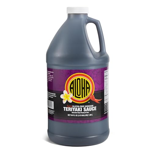 Aloha Shoyu - Spicy Gluten-Free Hawaiian Teriyaki Sauce - 1/2