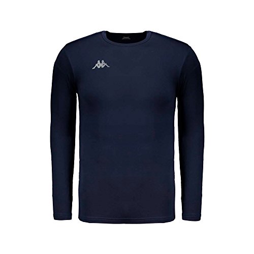 Camisa Térmica Kappa Grip Manga Longa Marinho