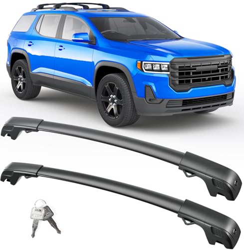 FengYu 300lb Lockable Roof Rack Cross Bars for GMC Acadia