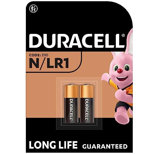 Duracell - Duracell N Pile alcaline 1,5V, lot de 2 (E90 / LR1), pour lampes de poche, calculatrices et phares de vélo - -27%