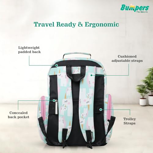 Image of Bumper Baby Diaper Bag | Waterproof Maternity & Travel Bag