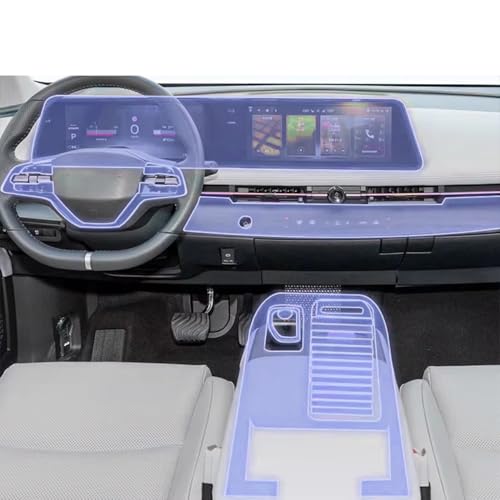 Film TPU Nissan Ariya 2023-2024 protection intérieur haute qualité anti-rayures