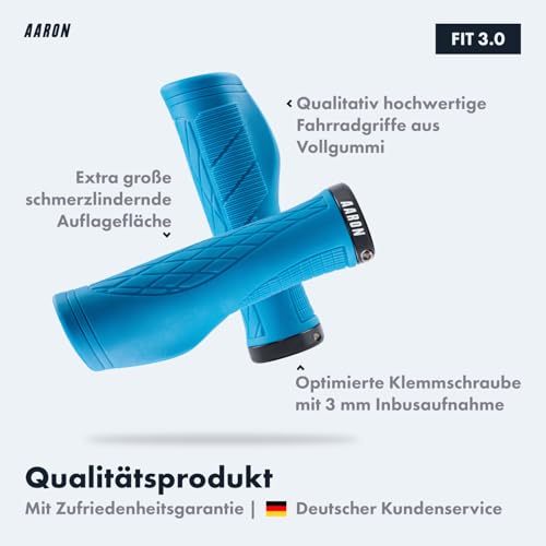Fahrradgriffe aus Leder mit Gel-Dämpfung für verschiedene Fahrradtypen