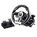 Produktbild MXMYFZ PC-Rennrad-Gaming, USB-Auto-Gaming-Lenkrad mit Pedalen, kompatibel mit Windows PC / PS3 / PS4 / Xbox-One/Switch