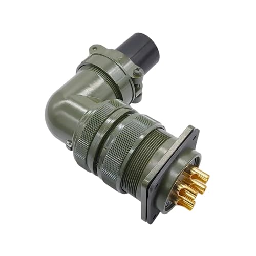 Conector circular 5015 MIL STD 32-17 de 4 pines militar Plug 3108 32-17P 4