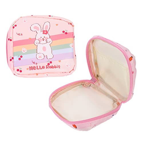 minkissy 2個 生理用ナプキン収納袋 生理用品 ポーチ タンポンキャリア レディースポーチ サニタリーポーチ キャラクター 生理用ポーチ 月経パッド ポーチ サニタリーポーチ 可愛い パッド
