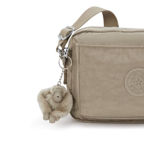 Image of Kipling Women's Abanu Medium Crossbody Bag, Lightweight, Adjustable Nylon Waist Pack with Multi-Compartment Zip Pockets