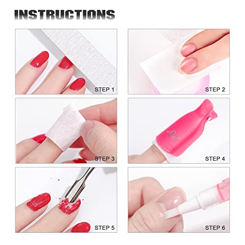 Sularpek 650 Pcs Lint Free Nail Wipes Cotton Pads Remover,Nail Art Gel Polish Remover,Nail Polish Remover Cotton Pads,Nail Cotton Pads For Polish Removal With Cuticle Pusher #TOP5