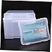Plastic Storage Boxes Snap-tight Lid Capacity Household Photo Case Postcards Box Multi-purpose Organizer Electronic Component Container
