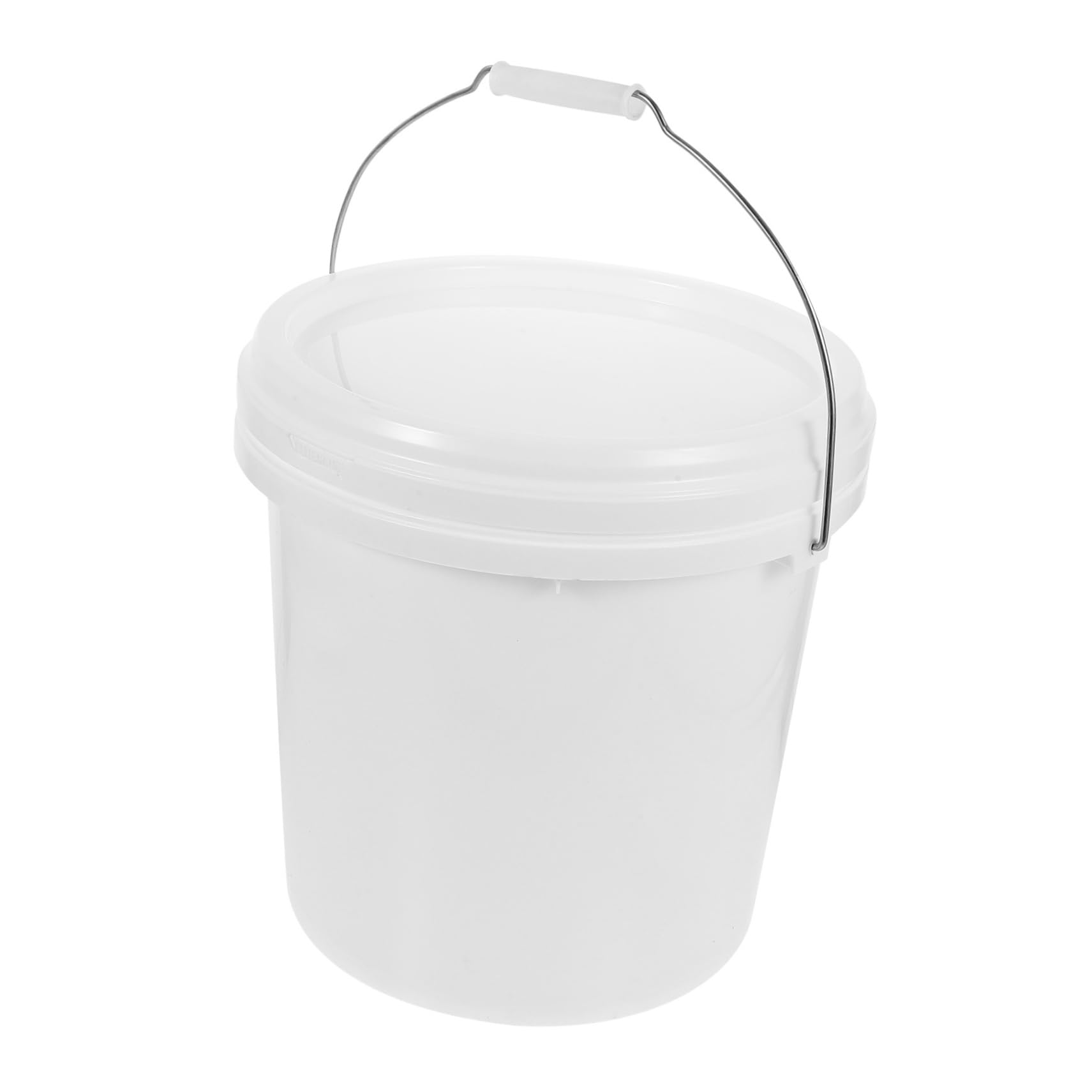 Tofficu Cubo de Almacenamiento Hermético Asa Pintura Uso Industrial y Jardinería Resistente y Durable Cubeta Vacía y Práctica