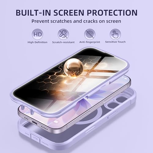 BERFY for iPhone 17 Case, Compatible with Magsafe, Purple by BERFY - Used condition - Image 4