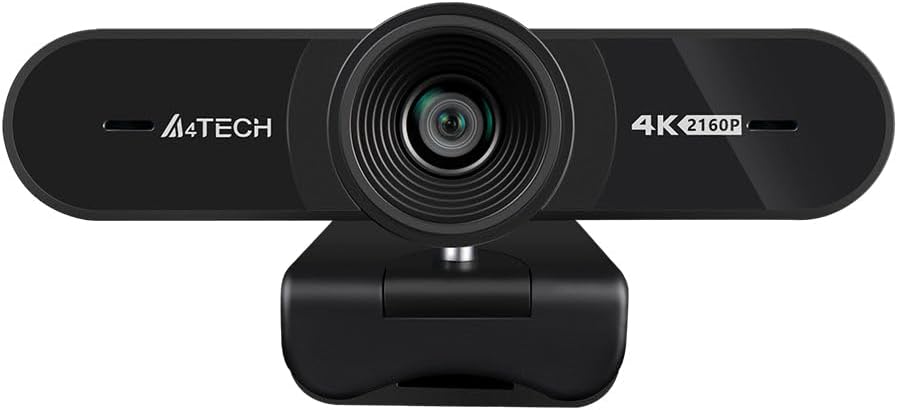 A4 Tech PK-1000HA UHD 4K Pro 2160P Oto-Fokus, Geniş Görüntü Açısı, 360 Derece Hareket, AF Dijital Mikrofonlu Webcam