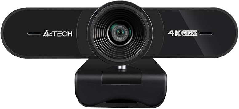 A4 Tech PK-1000HA UHD 4K Pro 2160P Oto-Fokus, Geniş Görüntü Açısı, 360 Derece Hareket, AF Dijital Mikrofonlu Webcam