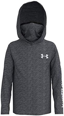 Under Armour Boys' Ua Hoodie with Integrated Facemask, Pitch Gray, Small:  Buy Online at Best Price in UAE - Amazon.ae