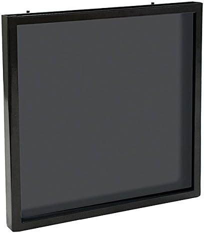 KC Store Fixtures 04660 T-Shirt Holder for Grid Wall/Slat Wall - Metal Framed with Plex Front