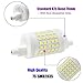 Attaljus R7s LED Bulb 78mm, R7s Double Ended Floodlight 120V J Type LED Bulbs, 10W (80W Halogen Bulb Replacement), Dimmable Daylight 6000K J78 Flood Lights (Pack of 2)