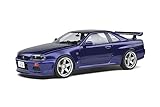 1999 Solido Modellfahrzeug 1:18 Nissan R34 GTR violett