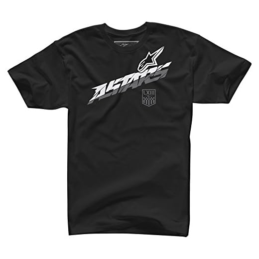 ALPINESTARS Men's Lateral T-Shirt, Black, Large