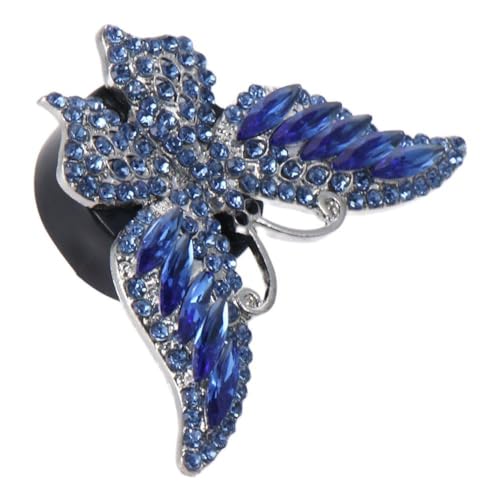 Image of BYOBYO 2 Packs Blue Butterfly Vent Clips, Bling Interior Decor, Air Freshener, Cute Car Accessories for Girls Women, Gifts