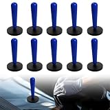 10 Stück Auto Montagemagnet: Verpackungs Gripper Magnethalter, Montagemagnette Magnet, Magnethalter Magnet für Folieren Folie, Car Wrapping, DIY Autoverpackung (Blau)