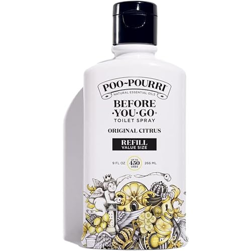 Image of Poo-Pourri Before-You-go Toilet Spray Refill (Sprayer not Included), Original Citrus Scent, 9 Fl Oz