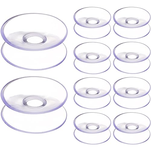Cabilock Double-Sided Suction Cups 30mm Window Suction Cups Hook Dual Side Sucker Pads