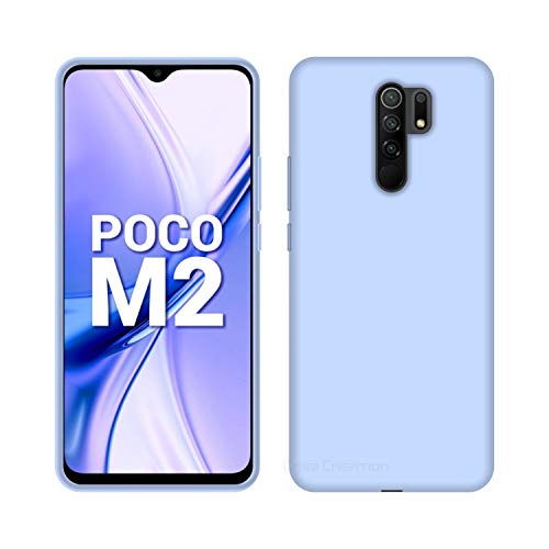 Image of Case Creation Luxurious OG Series for Xiaomi Redmi 9 Prime Case Cover,Anti-Dirty Slim Case Frosted Matte Cute Candy TPU Raised Bezel (Splash of Color) Back Cover for Redmi 9 Prime -Light Purple