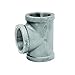 3/4" FNPT Galvanized Tee
