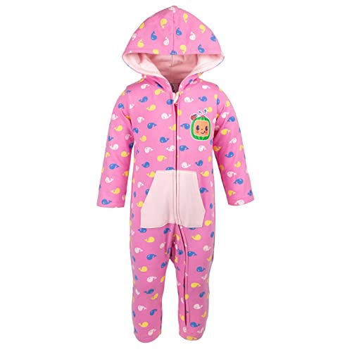 Cocomelon Infant Baby Boys Or Girls Fleece Coverall Pink 18 Months #TOP11
